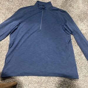 Lulu Lemon Men’s Metal Vent Tech 1/4 Zip Pullover.  XXL